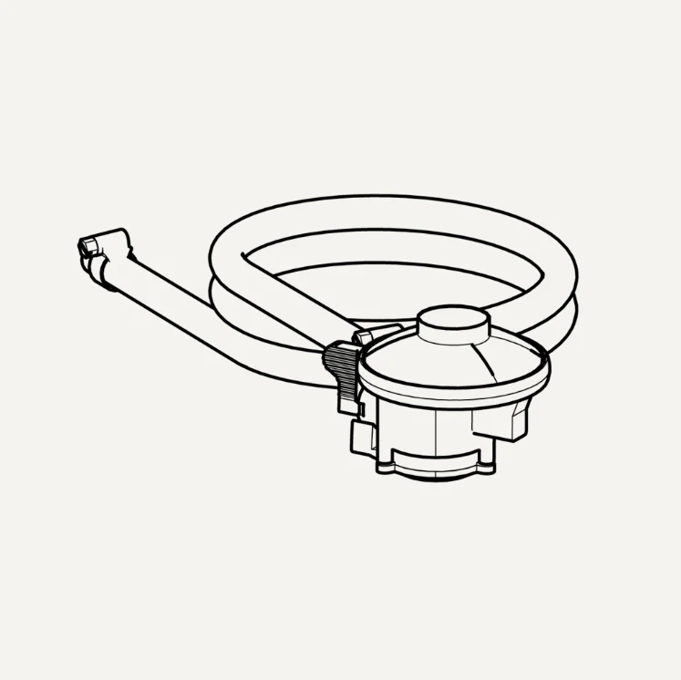 Dome, Dome Gen 2, Arc, Arc XL and Tread UK Gas Hose Propane
