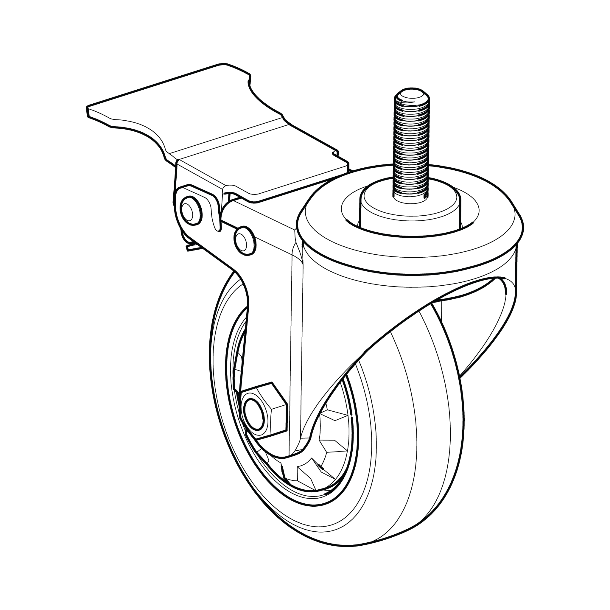 Dome Gen 2 Series Stand Castor