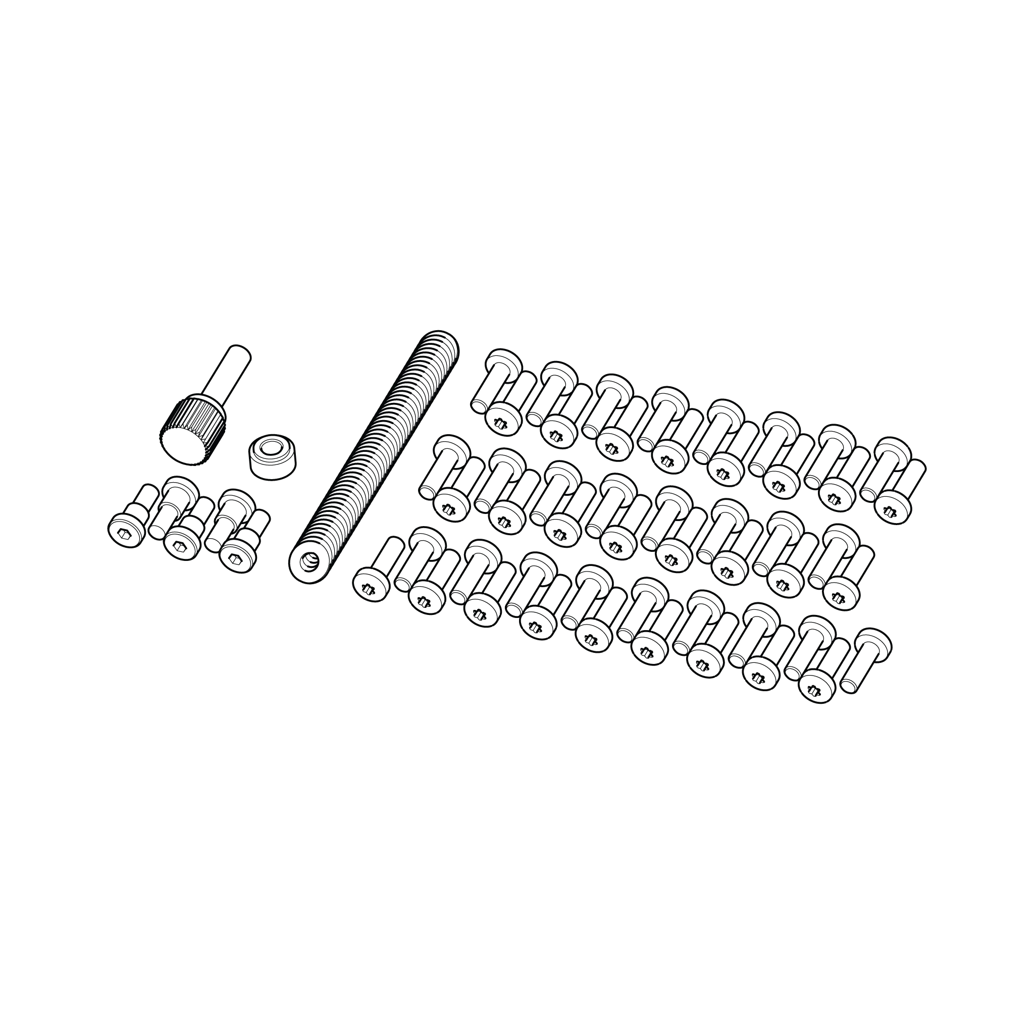 Dome Gen 2 Series Stand Fasteners Kit
